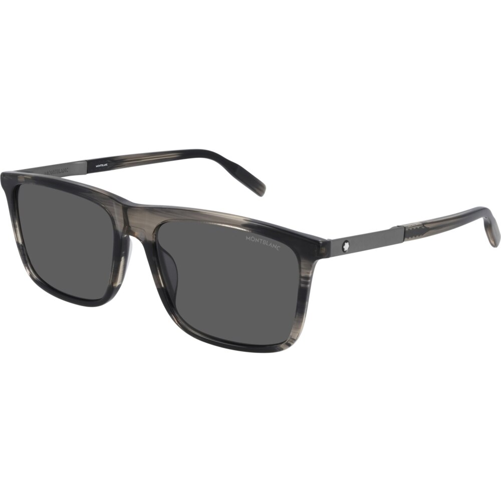 Ochelari de soare de barbati Montblanc MB0116S 004, Gri, 58 mm