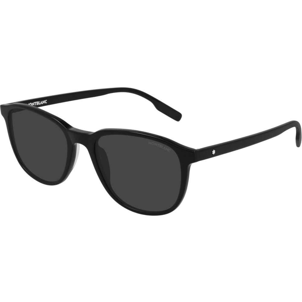 Ochelari de soare de barbati Montblanc MB0149S 001, Negru, 54 mm