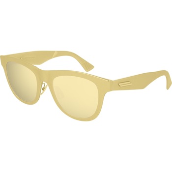 Ochelari de soare unisex Bottega Veneta BV1052S 001, Auriu, 52 mm Ochelari de soare unisex Bottega Veneta BV1052S 001, Auriu, 52 mm
