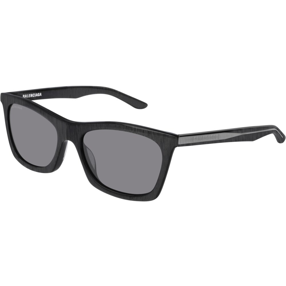 Ochelari de soare unisex Balenciaga BB0006S 003, Gri, 54 mm