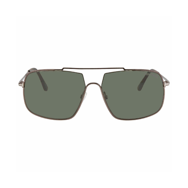 Ochelari de soare barbati Tom Ford Green Aiden-02 TF585 12N 60