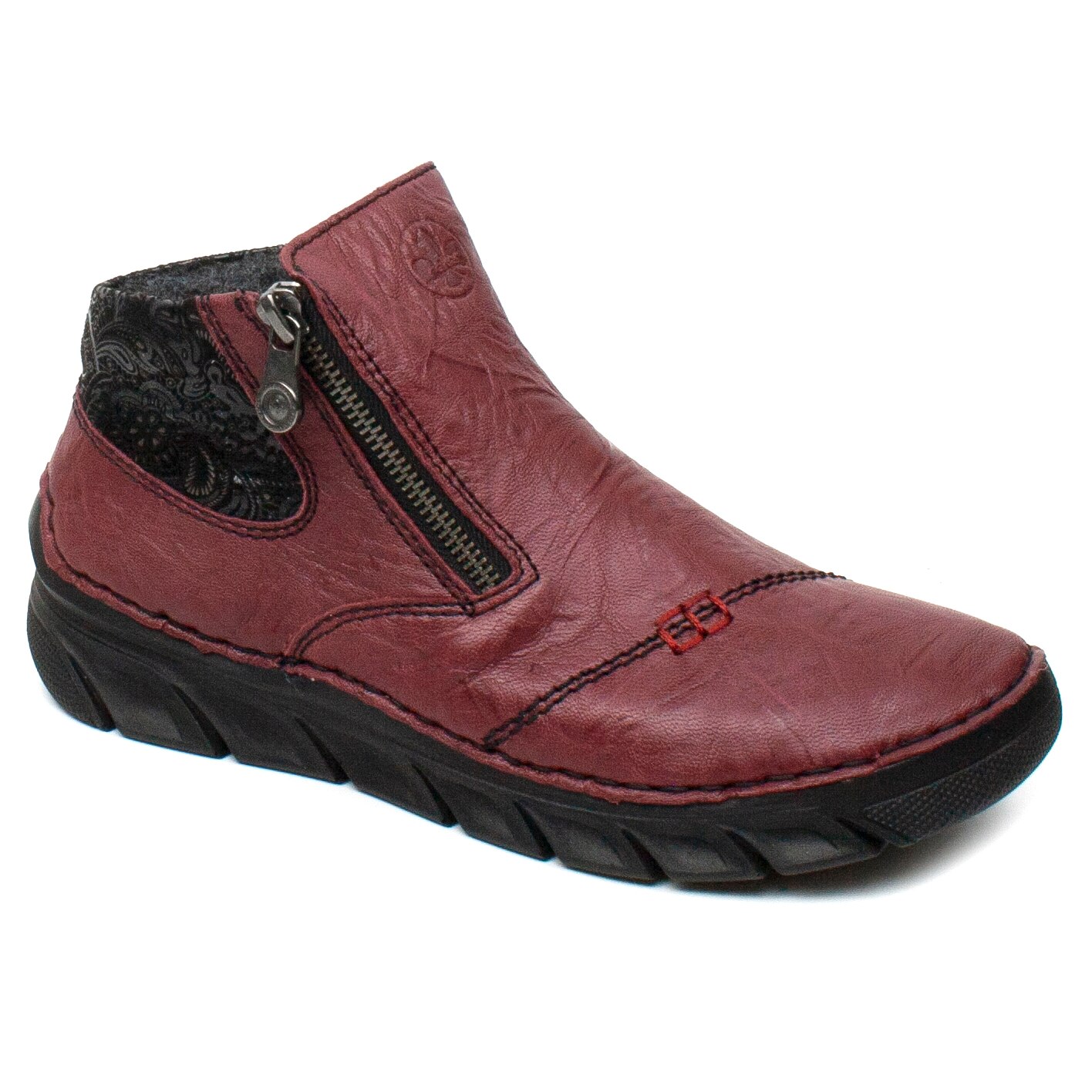 Ghete dama 55089 35 bordo