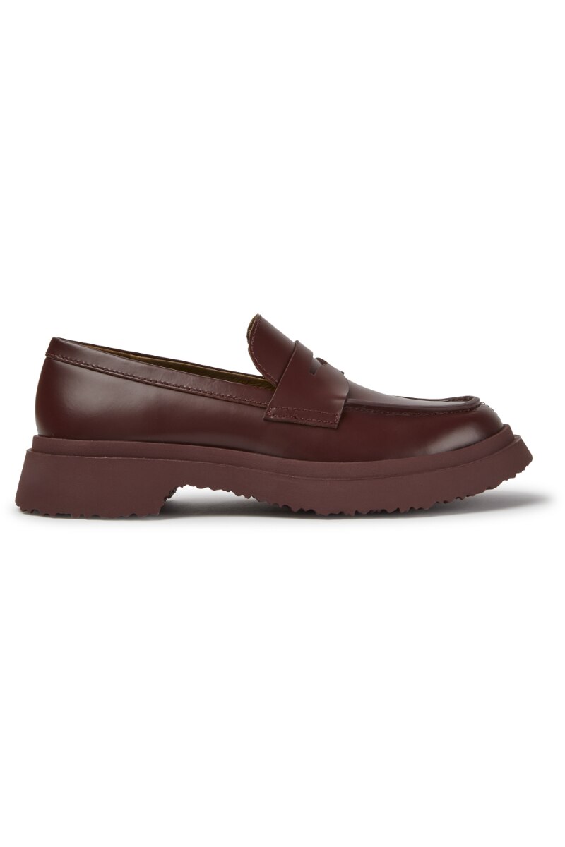 pantofi Walden, Camper, Burgundia, piele naturala, Maro