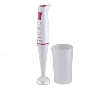 Mixer vertical Master Mix SOGO BAT-SS-14230,500W,0,7L, 20 trepte viteza, pahar, gradat, Alb/rosu