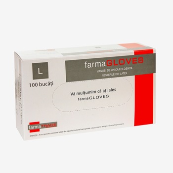 Set 100 Buc Manusi Medicale Latex Usor Pudrate Albe Marime L Set 100 Buc Manusi Medicale Latex Usor Pudrate Albe Marime L