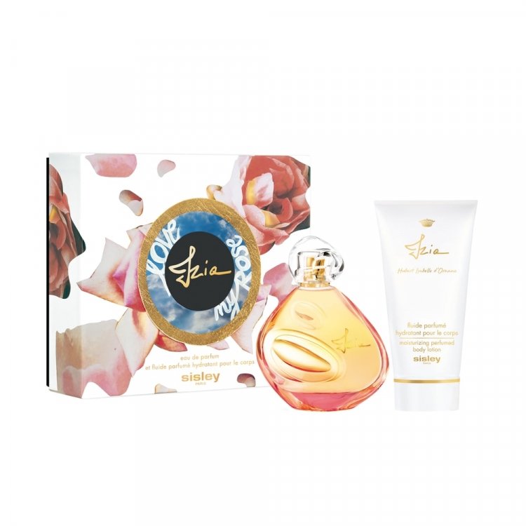 Set pentru femei Sisley IZIA , Apa de Parfum 100 ml , Lotiune de corp 150 ml