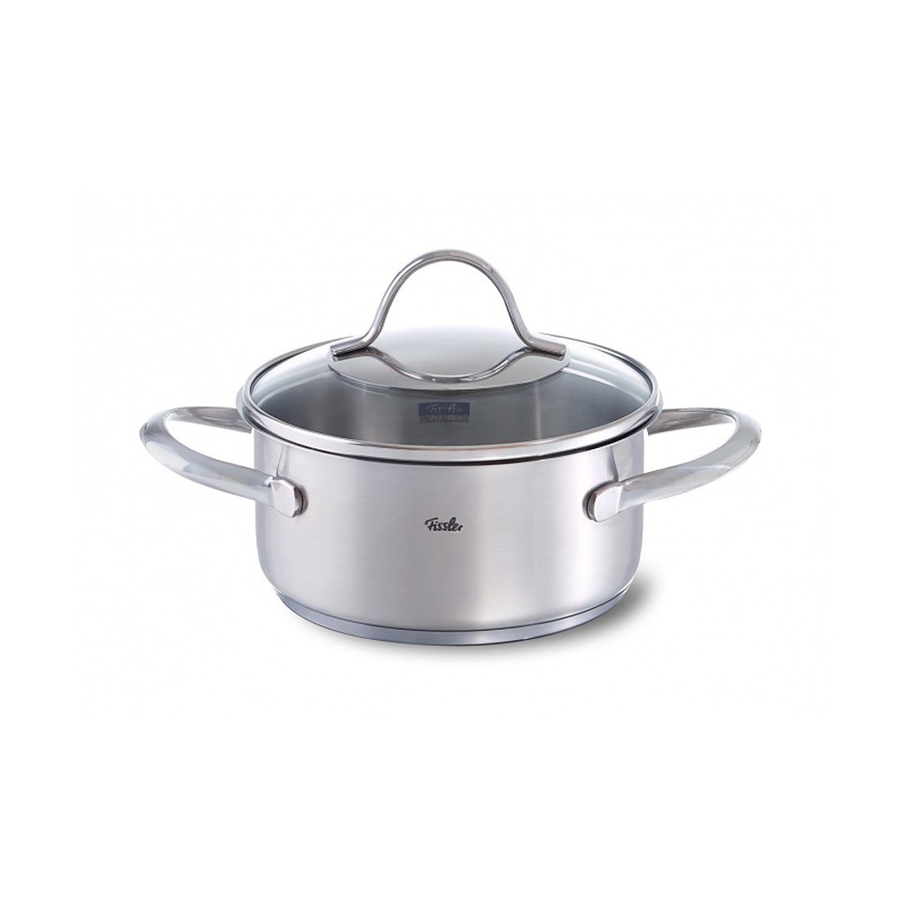 Oala cu capac FISSLER Paris, Otel inoxidabil, 1.4 L, Argintiu
