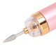 Полупрофесионална преносима пила за нокти Lady's Nail за маникюр и педикюр 5 глави USB розова