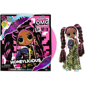 Papusa L.O.L. Surprise! O.M.G. - Remix, Honeylicious Papusa L.O.L. Surprise! O.M.G. - Remix, Honeylicious