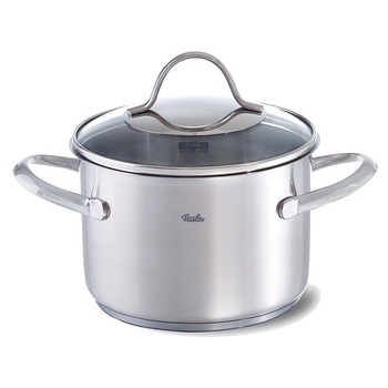 Oala cu capac FISSLER Paris, Otel inoxidabil, 2.1 L, Argintiu Oala cu capac FISSLER Paris, Otel inoxidabil, 2.1 L, Argintiu