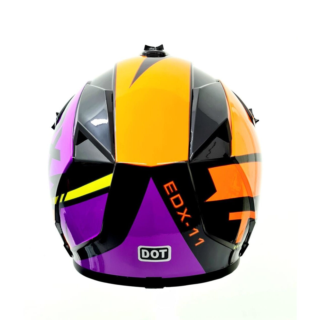 Casca Cross ATV, Enduro EDX-11, Culoare Negru, Violet, Marimea L