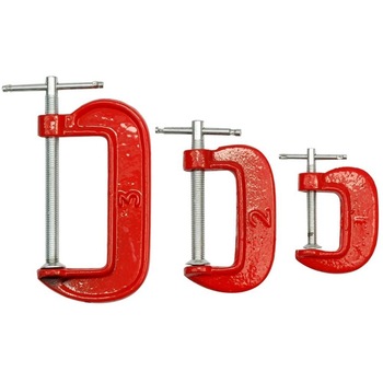 Set 3 prese pentru lemn Vorel 38830, tip C Set 3 prese pentru lemn Vorel 38830, tip C