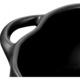 Vas de copt din ceramica cu capac STAUB Special Cocotte, Negru, 0,7 l