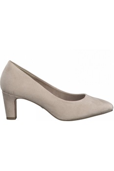 Pantofi dama, Tamaris, Middle Heels, Catifea, Bej Pantofi dama, Tamaris, Middle Heels, Catifea, Bej