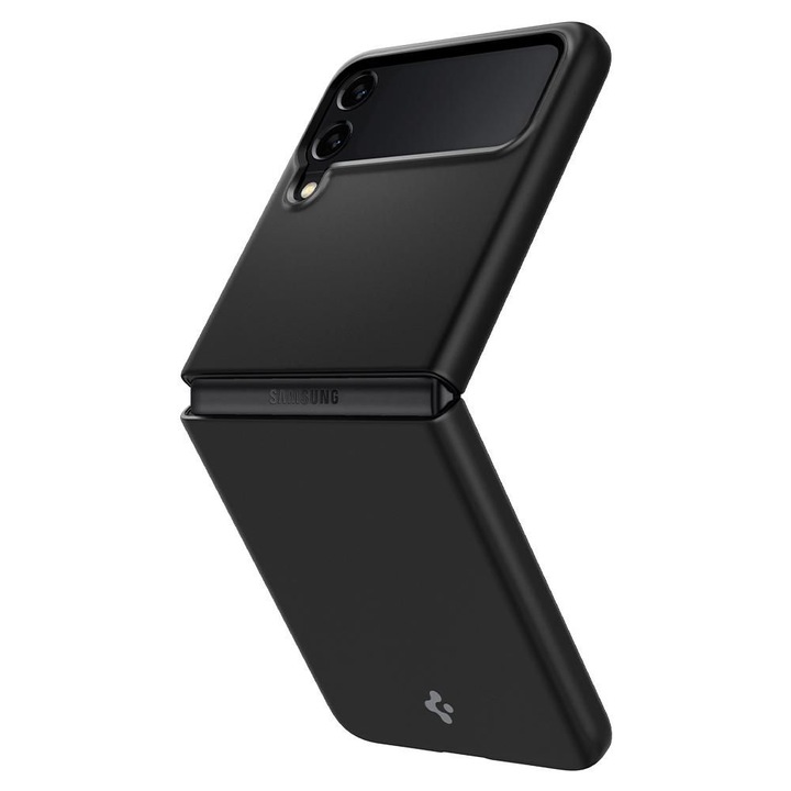 Калъф за Samsung Galaxy Z Flip 3 5G, Spigen AirSkin, черен