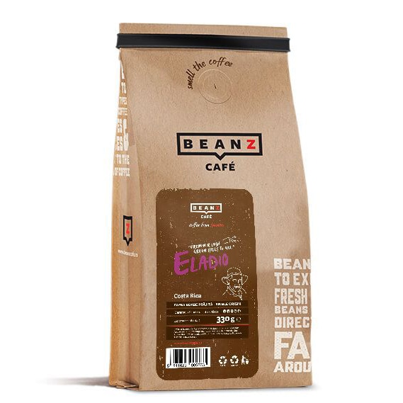 Cafea boabe BeanZ Eladio Costa Rica, 100% Arabica, 330g