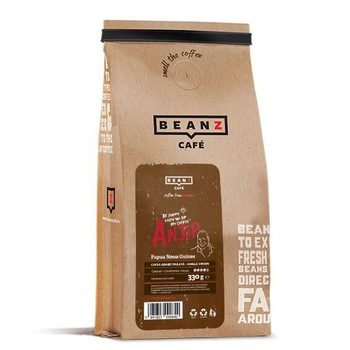 Cafea boabe BeanZ Anjip PNG, 100% Arabica, 330g