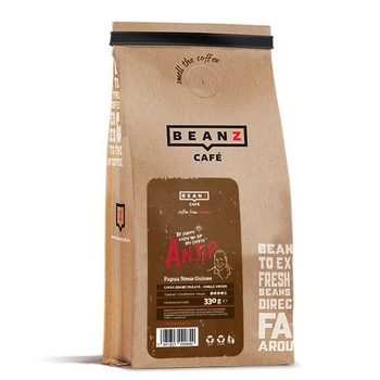 Cafea boabe BeanZ Anjip PNG, 100% Arabica, 330g Cafea boabe BeanZ Anjip PNG, 100% Arabica, 330g