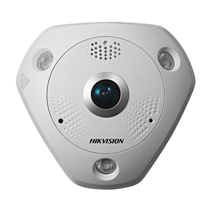 Camera IP 4K-ULTRA HD 12.0MP, FISHEYE, AUDIO integrat - HIKVISION DS-2CD63C5G0-IVS-1.29mm