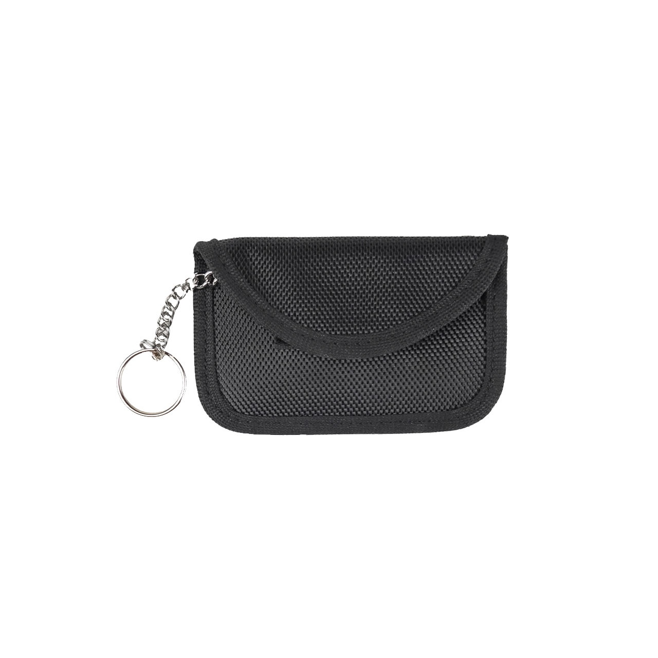 Husa antifurt blocator semnal cheie auto RFID, 6 x 10 cm, negru