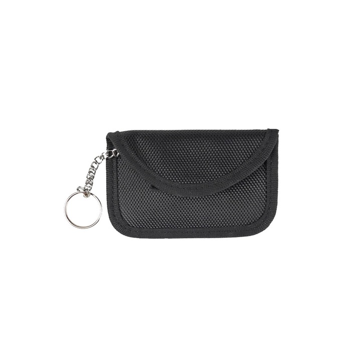 RFID блокировка на сигнала на автомобилния ключ против кражба, 6 x 10 см, черен