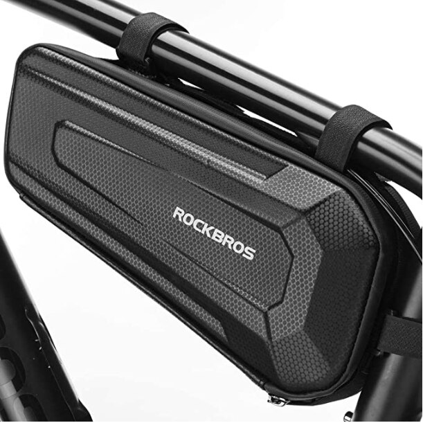 Geanta pentru bicicleta B67, Rockbros, EVA/PU, Negru, 2.5 L
