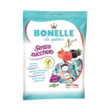 Jeleuri naturale din fructe, fara zahar, fara gluten, fragi si mure, Italia, 90 gr Jeleuri naturale din fructe, fara zahar, fara gluten, fragi si mure, Italia, 90 gr