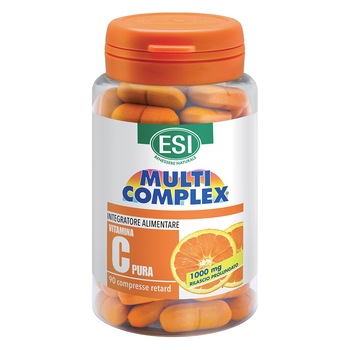 Supliment alimentar Multicomplex Vitamina C 1000 mg 30 comprimate cu eliberare prelungita, ESI Supliment alimentar Multicomplex Vitamina C 1000 mg 30 comprimate cu eliberare prelungita, ESI