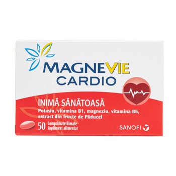 Supliment alimentar MagneVie Cardio Sanofi, 50 comprimate Supliment alimentar MagneVie Cardio Sanofi, 50 comprimate