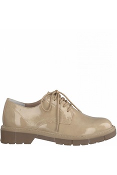 Pantofi dama, Marco Tozzi, Patent Casual Low Heel Flats, Piele ecologica, Roz, 37 EU Pantofi dama, Marco Tozzi, Patent Casual Low Heel Flats, Piele ecologica, Roz, 37 EU