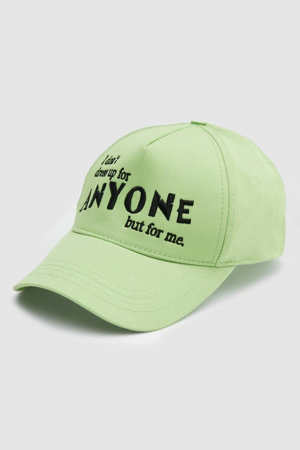 LTB, Sapca de bumbac cu text brodat, Verde fistic