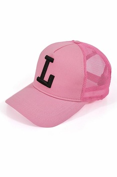 LTB, Sapca de bumbac cu garnituri de plasa, Roz LTB, Sapca de bumbac cu garnituri de plasa, Roz