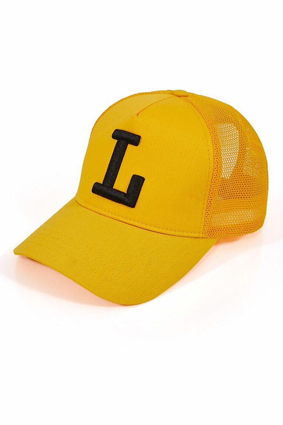 LTB, Sapca de bumbac cu garnituri de plasa, Galben sofran