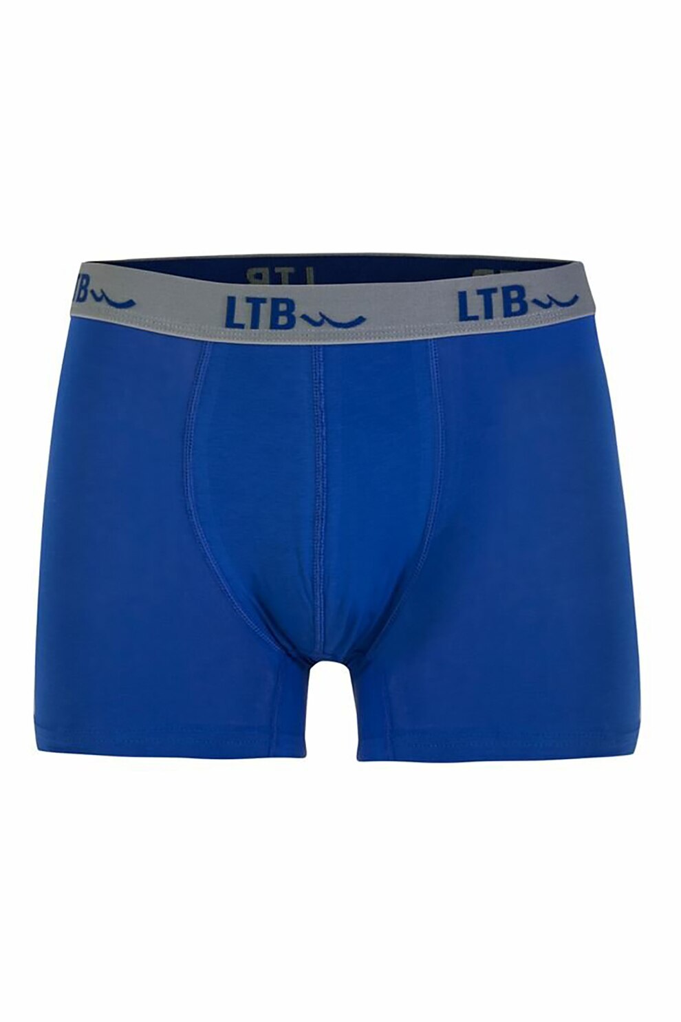 LTB, Boxeri din amestec de bumbac cu banda logo, Albastru royal