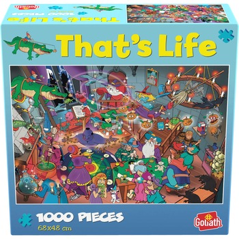 Puzzle Goliath That's life - Cauta si gaseste, La scoala de magie si vrajitorie, 1000 piese Puzzle Goliath That's life - Cauta si gaseste, La scoala de magie si vrajitorie, 1000 piese