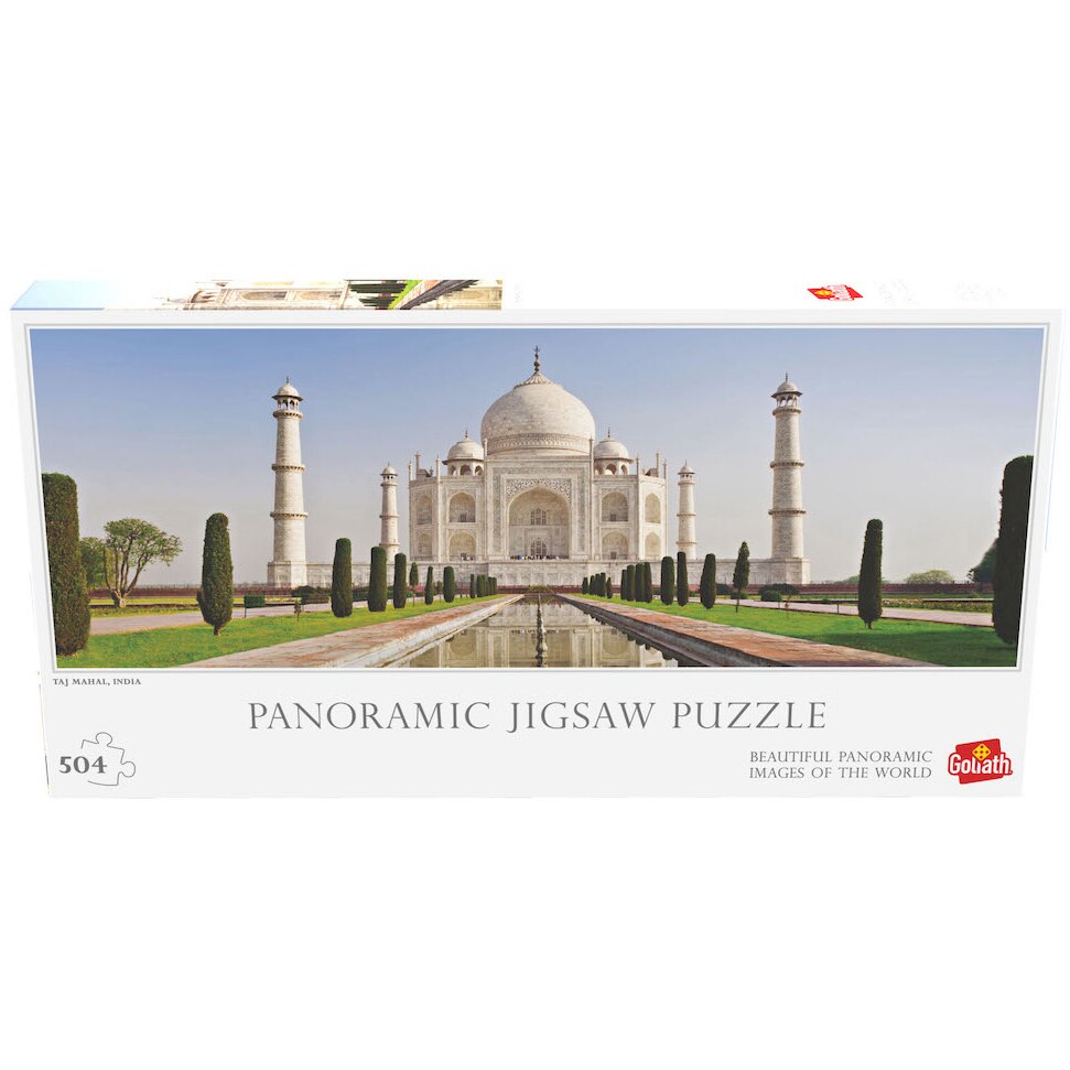 Puzzle panoramic Goliath - Taj Mahal din India, 504 piese