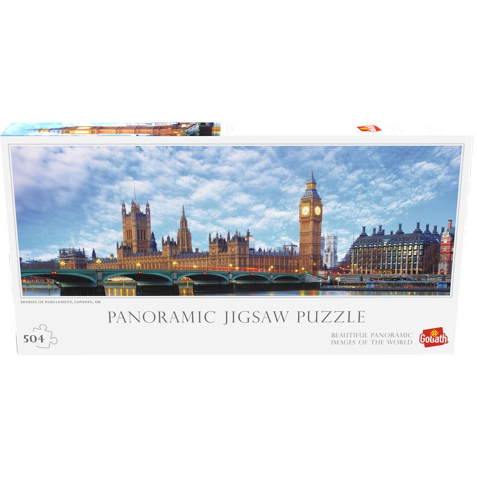 Puzzle panoramic Goliath - Parlamentul din Londra, 504 piese