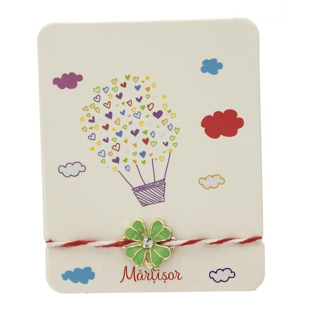 Bratara Aurie Kids cu Trifoi Norocos