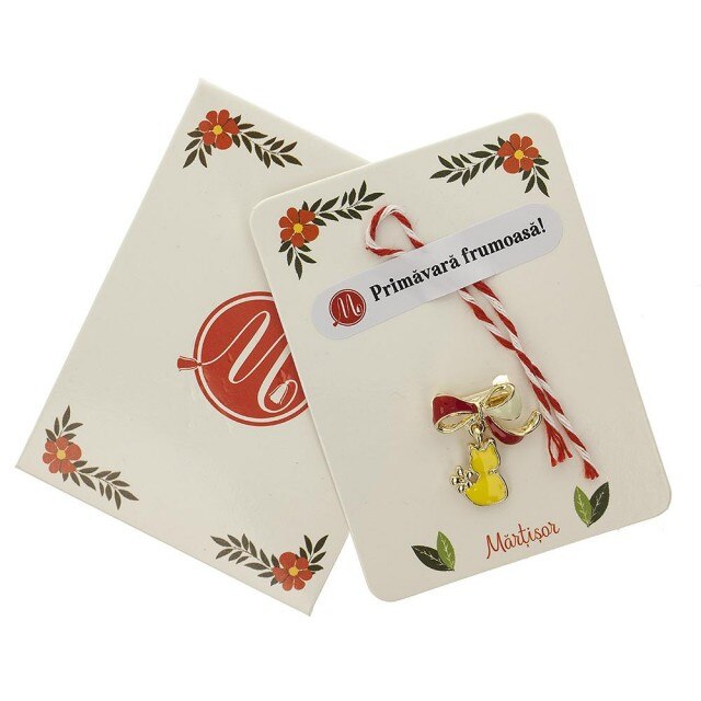 Brosa Jucausa Pisicuta Galbena