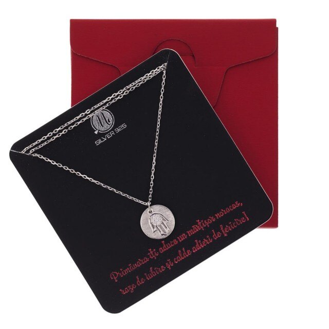 Lantisor Argint Mana Fatimei