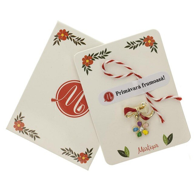 Brosa Jucausa Floare Colorata