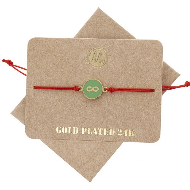 Bratara Martisor Infinit Verde