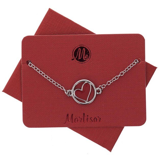 Bratara Martisor Metalic inimioara