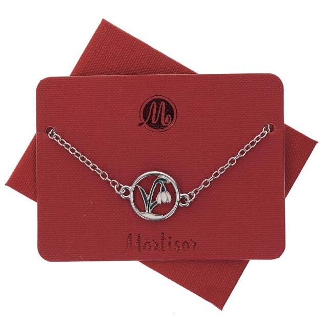 Bratara Martisor Metalic Ghiocel