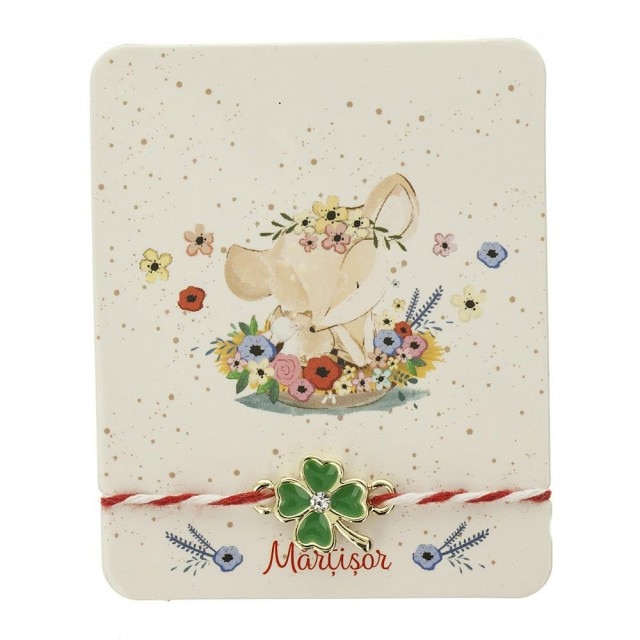 Bratara Aurie Kids cu Trifoi