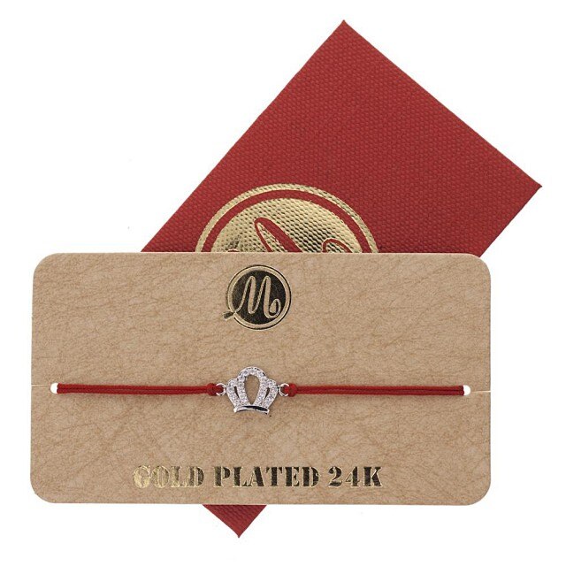 Bratara Premium Coronita Argintie