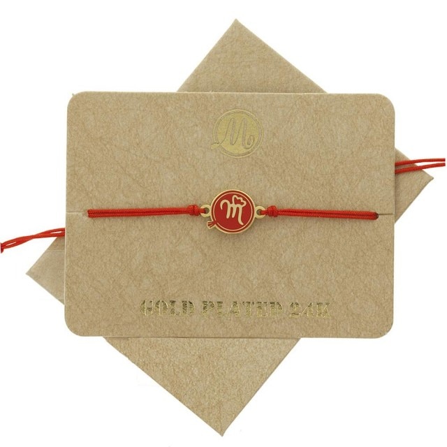 Bratara martisor Initiala M