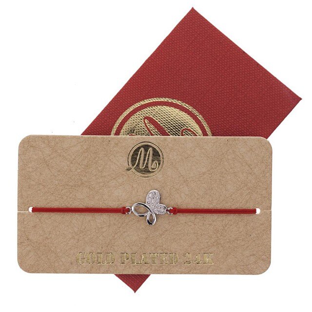 Bratara Premium Fluture Argintiu