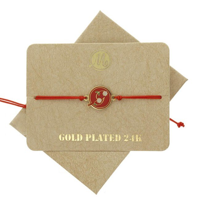 Bratara martisor Initiala stilizata G