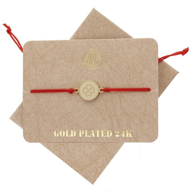 Bratara Martisor Trifoi Bej